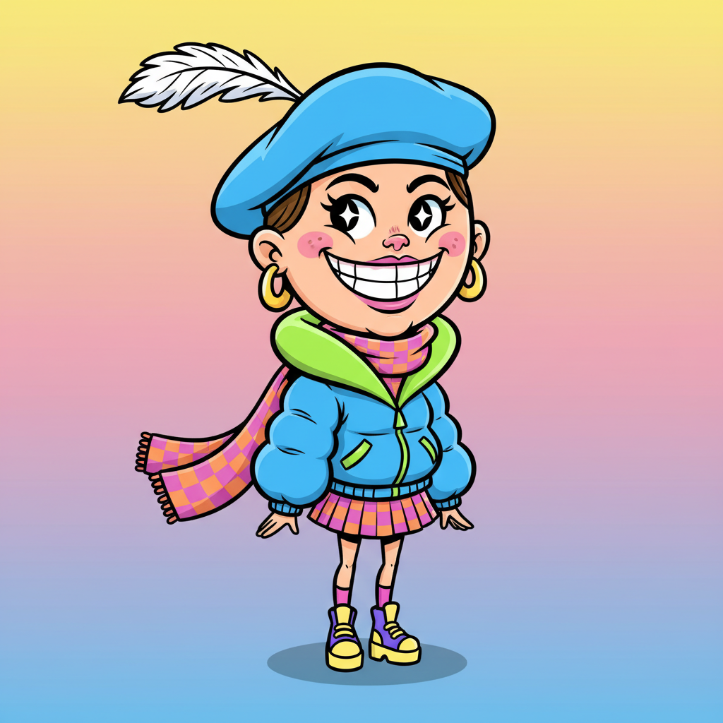 Firefighter Caricature